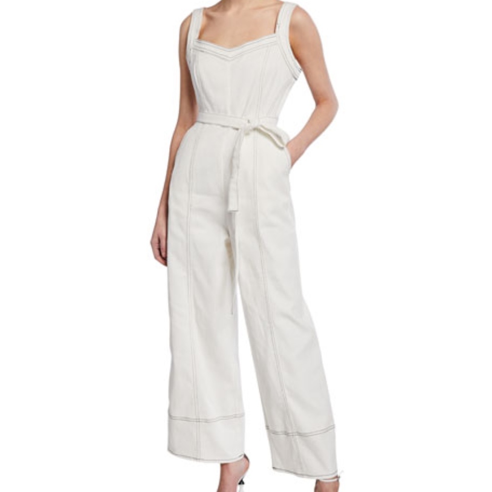 Endless Rose Casual Contrast Stitching Jumpsuit